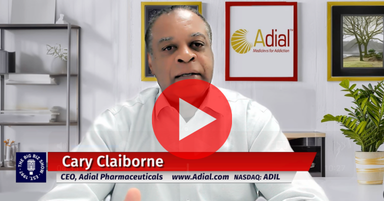 Cary Claiborne CEO of Adial Therapeutics